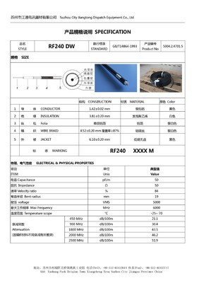 深远江通，讯达万家——专业解析GF型240系列同轴电缆高性能通信与价格透明化特征